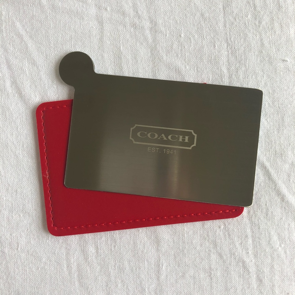 Coach Card Sized Mirror
